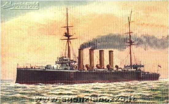 Navi da guerra HMS Cressy 1899 incrociatore corazzato UK Royal